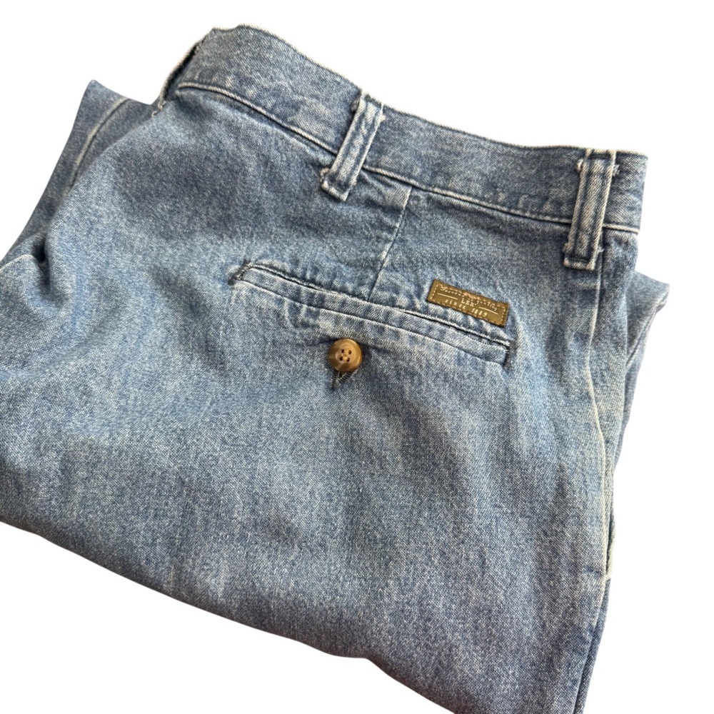 Lee Dungarees Mens 38x30 Relaxed Fit Medium Wash Blue Cotton Denim Jeans 4142530